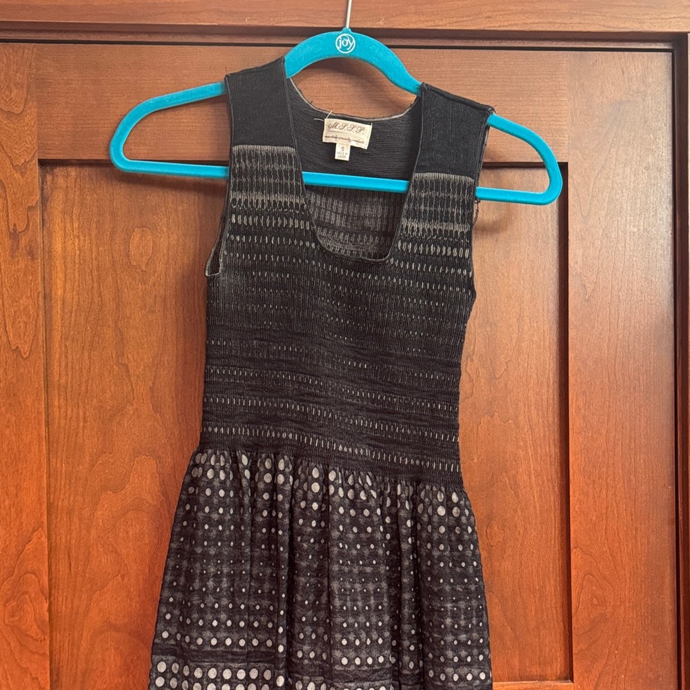 Mimi & Maggie Black and Gray Women’s  Dress